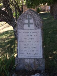 Memorial de la Résistance Vincent-Arthur. Vacheres