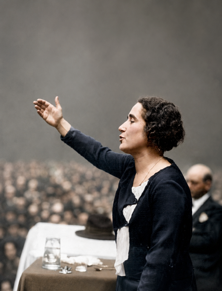 clara campoamor à la tribune